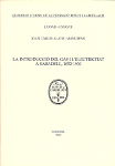 Portada del llibre: La introducció del Gas i l’electricitat a Sabadell, 1852 – 1930